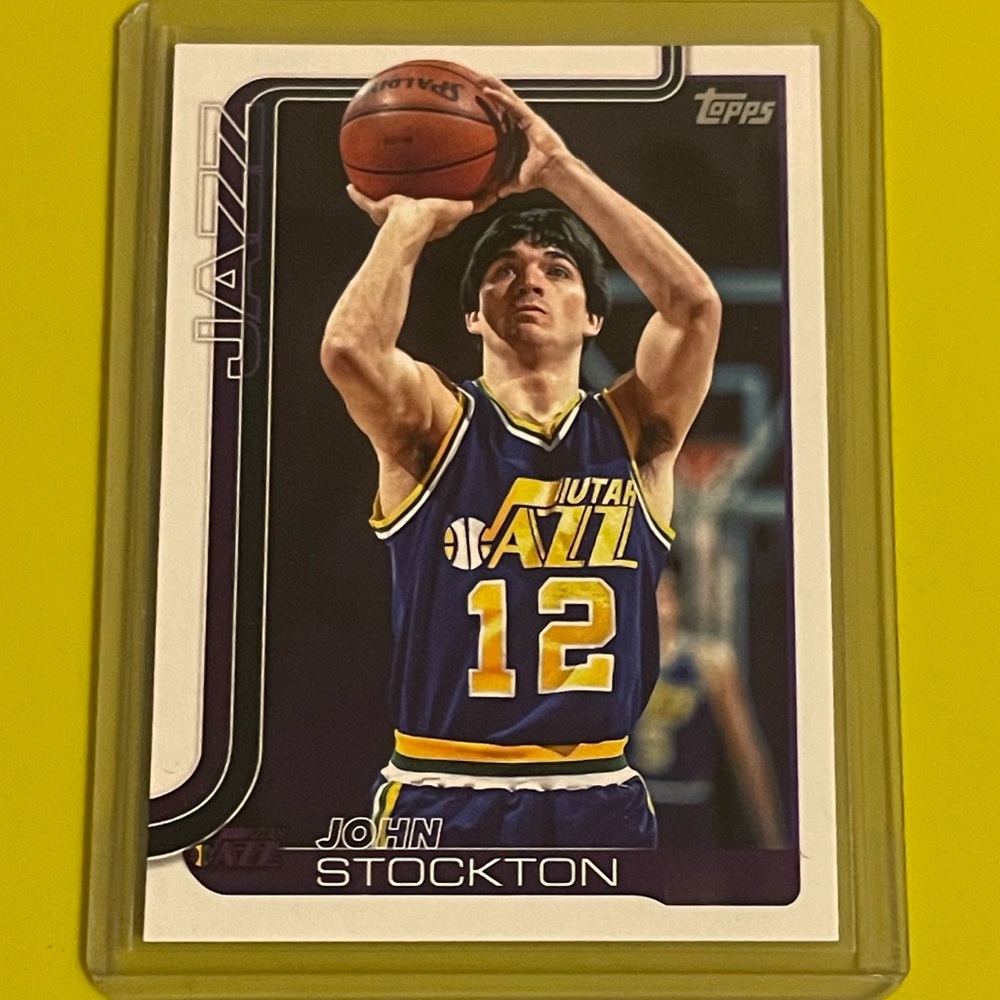 John Stockton #264 2025-26 Topps Basketball Trading Card